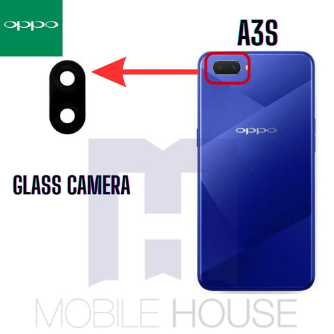 Glass Camera oppo A3s