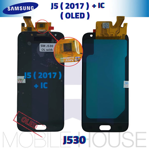 Afficheur Samsung J5 ( 2017 )+IC ( OLED ) Black - Gold - Silver
