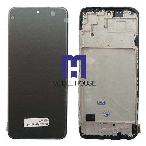 Afficheur Xiaomi Redmi Note 10 ( 4G ) ( Frame ) ( TFT ) Black