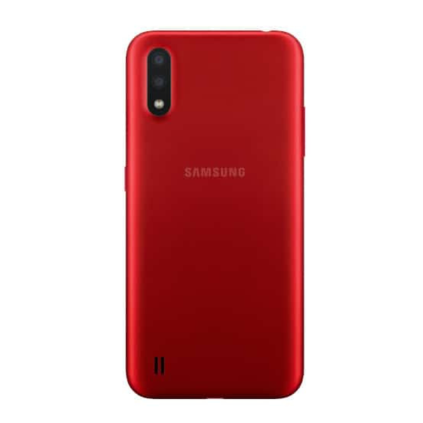 Cover Samsung A01 + Lens + Sim