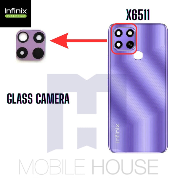 Glass Camera infinix X6511 / X6512