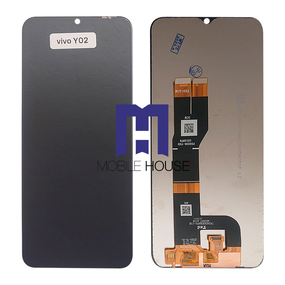 Afficheur vivo Y02 Black
