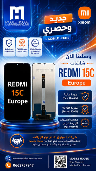 Afficheur Xiaomi Redmi 15c Europe ( Original )