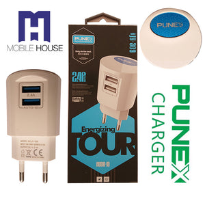 Chargeur USB Punex JY-309 Cable Micro USB