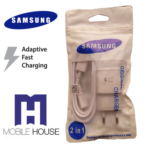 Chargeur USB Samsung EP-TA20EWE Cable Micro USB