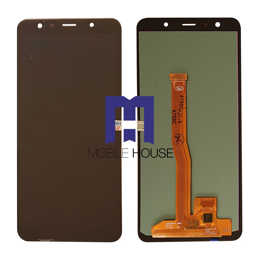 Afficheur Samsung A7 ( 2018 ) / A750 ( OLED ) Black