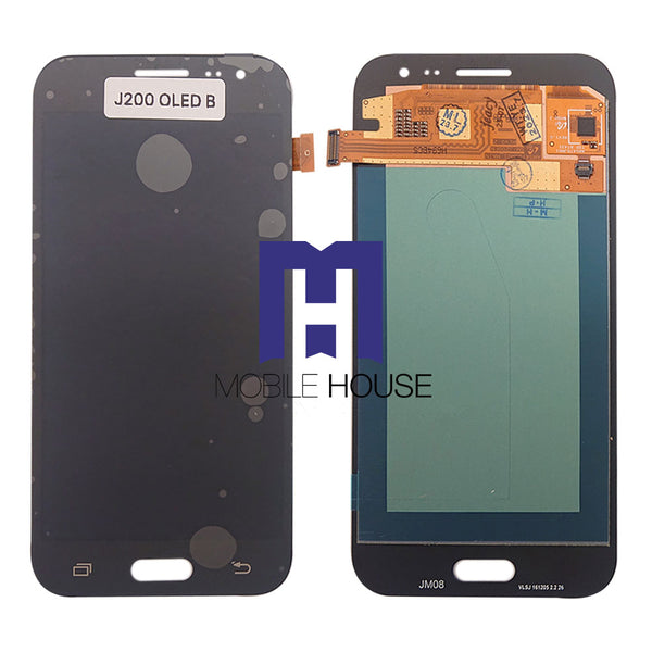 Afficheur Samsung J2 / J200 ( OLED ) Black - Gold