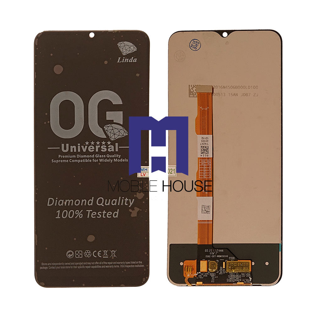 Afficheur vivo Y12s / Y20 / Y30 Black