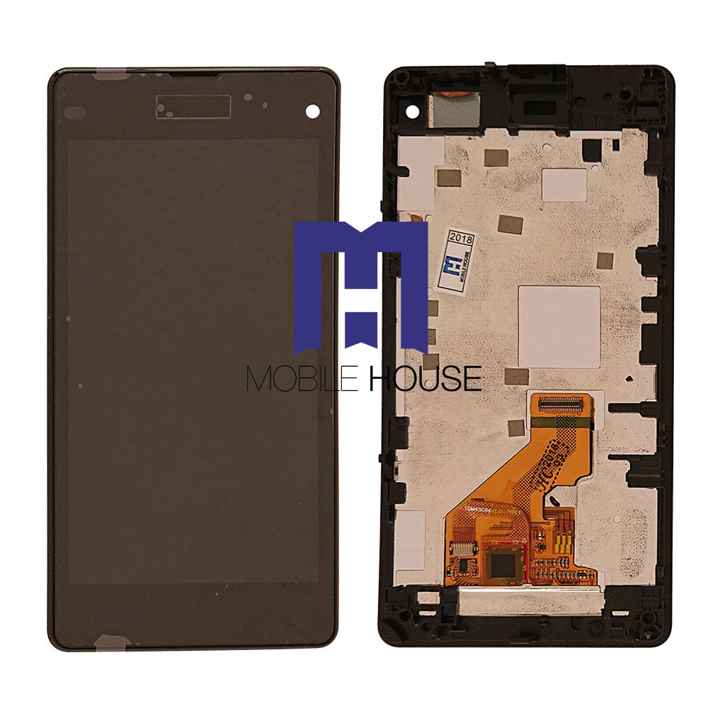 Afficheur Sony Z1 Mini ( Frame ) Black