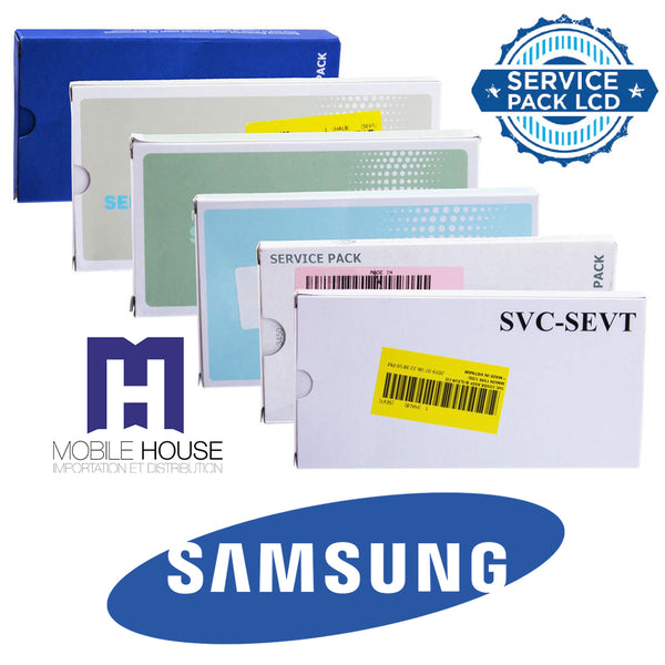 Afficheur Samsung Note 4 ( Service Pack ) Black - White